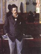 Gustave Caillebotte In a Cafe France oil painting artist